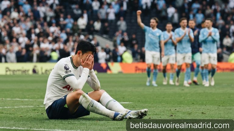 Premier League 2026/27: Tottenham rơi xuống đáy bảng, Man City duy trì mạch toàn thắng