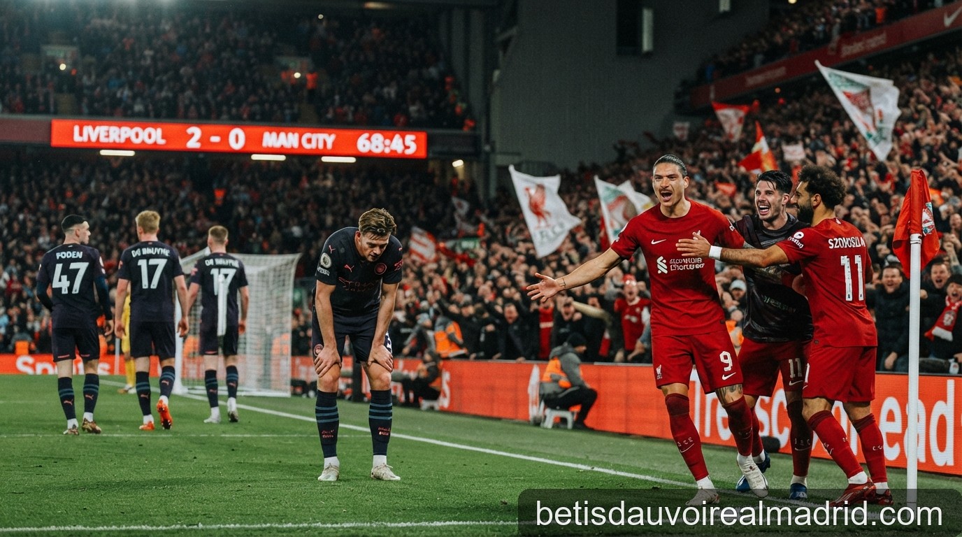 Premier League 2026/27: Man City chật vật ở giữa bảng, Liverpool bứt tốc hoàn hảo